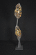 lampe sur pied / en pierre / contemporaine / sans fil