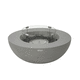 brasero de jardin au bioéthanol / en inox / en béton fibré / en fibre céramique