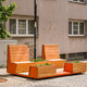 parklet modulable / avec jardinière intégrée