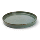 assiette plate / ronde / en porcelaine / uni