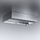 hotte pour cuisine professionnelle / de plafond / avec conduit / télécommandée