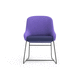 chaise contemporaine / d'intérieur / en tissu / en mousse