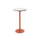 table bistrot contemporaine / en métal / avec piètement en métal / ronde