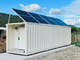 chambre froide pour restauration / pour commerce / éclairage intégré / avec panneau photovoltaïque