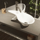 vasque à poser / en Solid Surface / de luxe / artisanale
