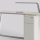 table de manucure avec aspirateur / avec éclairage intégré / avec rangement intégré