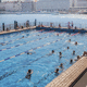 piscine de compétition flottante / à débordement / modulaire / d'extérieur