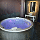 baignoire ronde / à poser / à usage professionnel / médicale