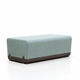 banquette modulable / contemporaine / en tissu / en bois
