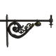 console pour lampadaire urbain en fer galvanisé