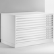 commode contemporaine / en acier / non spécifié / pour bureau