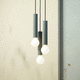 lampe suspendue / en béton / contemporaine / d'intérieur