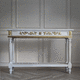 console design / en hêtre / en chêne / avec piètement en bois massif