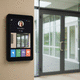 visiophone noir / en aluminium / pour maison / pour logement collectif