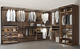 dressing d'angle / contemporain / en bois / en verre