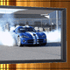 miroir TV mural / contract / contemporain / rectangulaire