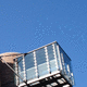 bardage en plaques / en inox / vertical / structure