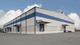 bâtiment préfabriqué / en acier / ossature métallique / pour stockage
