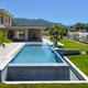 piscine à débordement / sur mesure / d'extérieur / résidentielle
