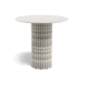 table bistrot design minimaliste / en HPL / en céramique / avec piètement en aluminium