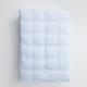 housse de couette en coton / uni