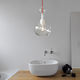 suspension / en verre / contemporaine / d'intérieur