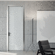 porte d'intérieur / en acier / en aluminium anodisé / battante