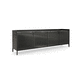buffet contemporain / aluminium / en métal laqué / bois