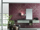 applique murale contemporaine / en métal / linéaire / pour salle de bain