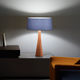 lampe de table / en tissu / en béton / contemporaine