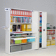 étagère contemporaine / en métal / professionnelle / pour bureau
