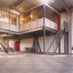 mezzanine en acier / pour industrie