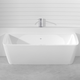 baignoire à poser / pour habitat / en Pietraluce® / contemporaine