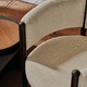 tissu d'ameublement / pour rideaux / uni / en coton