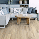 parquet contrecollé / en frêne / brossé / mat