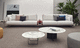 canapé modulable / contemporain / en tissu / avec revêtement amovible