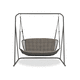 balancelle en enduit / coquille / aluminium / de jardin