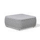 table basse contemporaine / en aluminium / en corde / avec piètement en aluminium