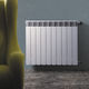 radiateur à eau chaude / 0...500 w / contemporain / en aluminium