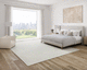 tapis contemporain / uni / en laine / rectangulaire