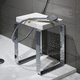 banc contemporain / en inox / en polyuréthane / en caoutchouc