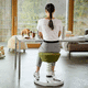 tabouret de bureau contemporain / en tissu / en polyuréthane / en polyester