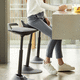 tabouret de travail contemporain / en tissu / en polyuréthane / en polyester