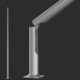mât d'éclairage / en aluminium / réglable