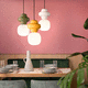 suspension / en céramique / contemporaine / d'intérieur