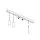 éclairage sur rail à LED / cylindrique / en aluminium / professionnel