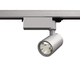 éclairage sur rail à LED / rond / en métal / professionnel