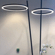 lampe sur pied / en aluminium extrudé / contemporaine / d'intérieur