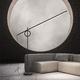 lampe sur pied / en métal / contemporaine / réglable