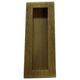 poignée de tirage pour porte coulissante / en fer vieilli / en métal brut / en bronze blanc